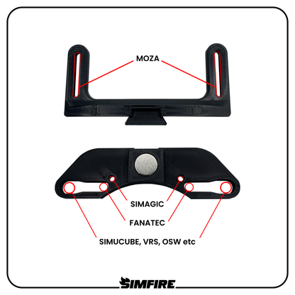 Universal Magnetic Phone Wheelbase Mount V2