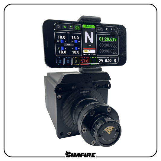 Universal Sim Racing Phone Mount - Fanatec / Simagic / Simucube / Moza