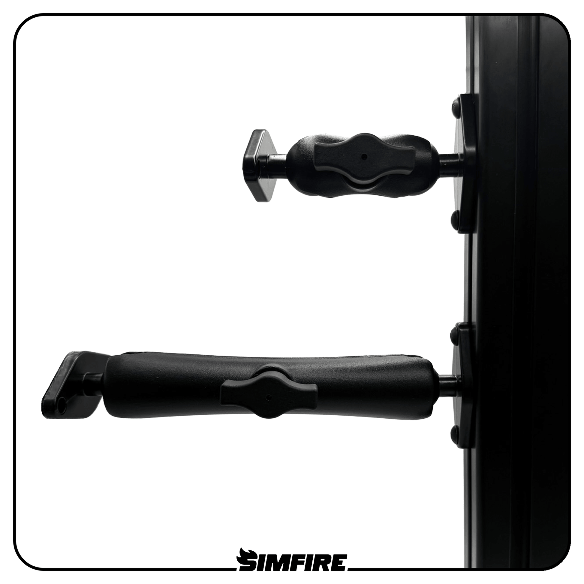 universal adjustable aluminium mounting arms size comparison