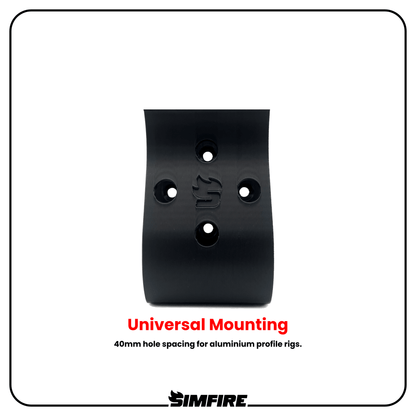 universal mounting sim racing glove clamp