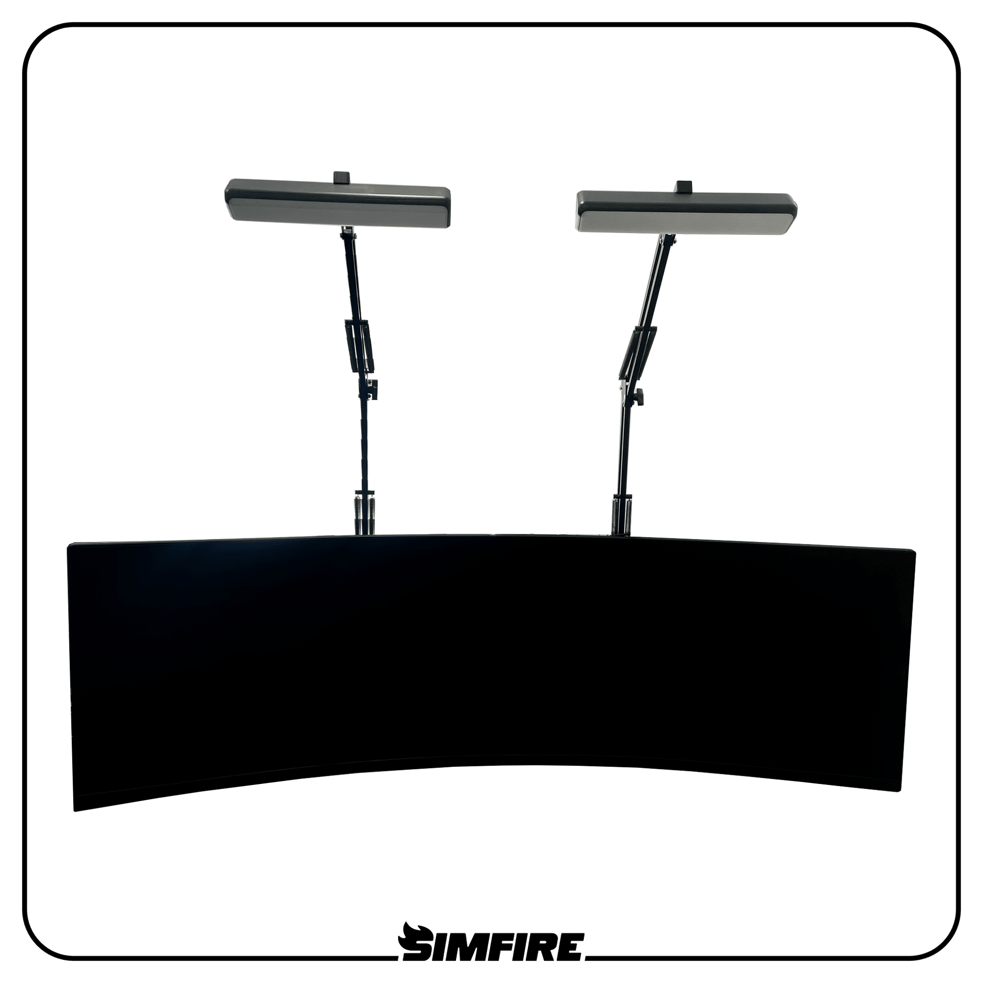 Govee ambient lighting arm for sim racing cockpit
