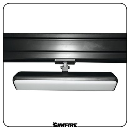 Govee RGBICWW H6056 Light Bar Mount for aluminium profile sim racing rigs