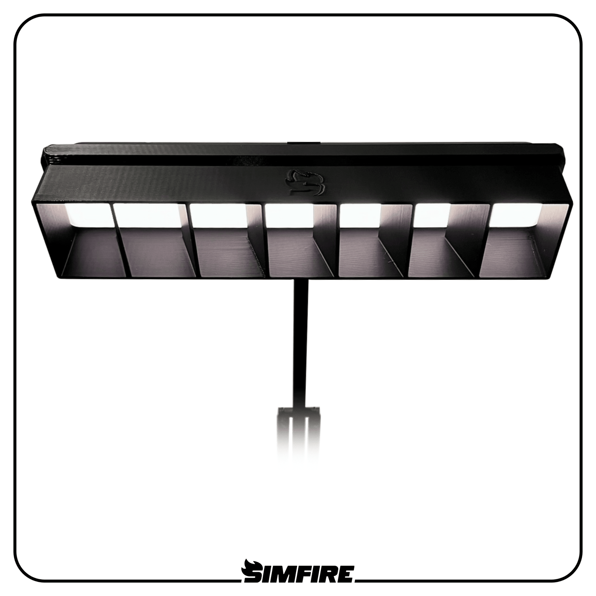 Govee light bar H6056 Shade and Diffuser Cover for sim racing lighting