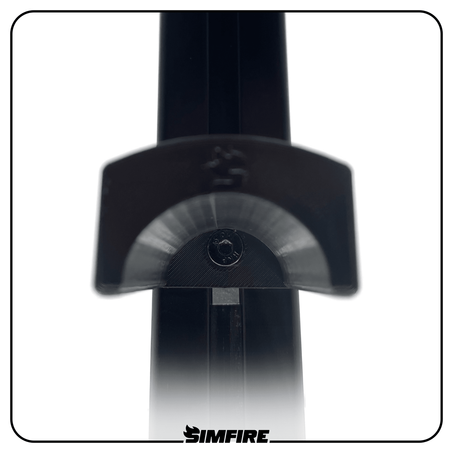 Headset holder mounted to aluminium profile sim rig