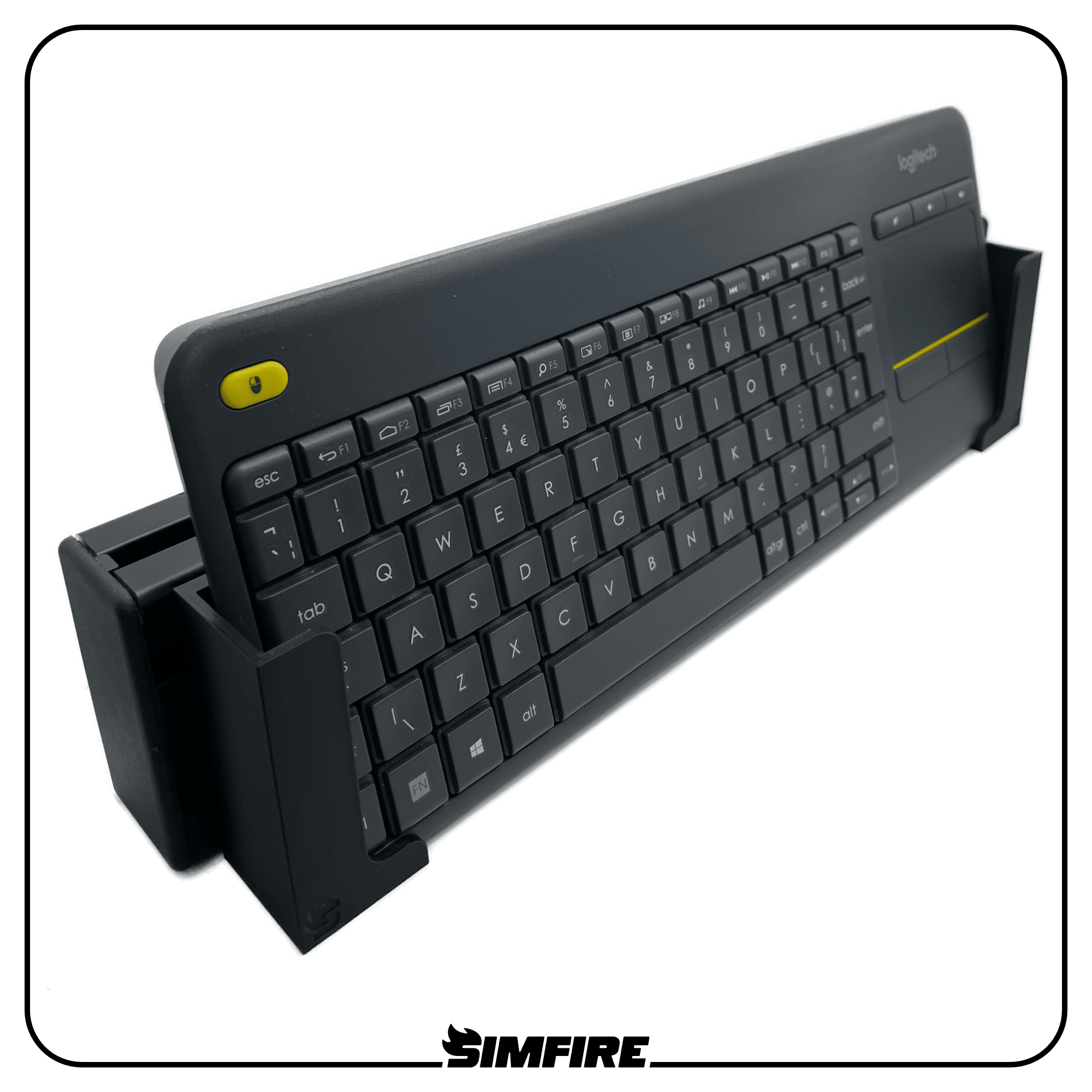 Keyboard Holder Mount for Sim Racing Rigs | Aluminium Profile – SIMFIRE