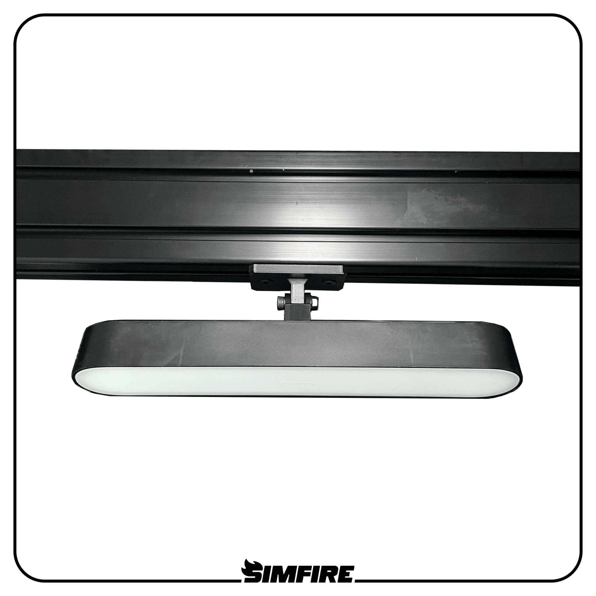 Philips Hue Play Light Bar Mount for aluminium profile sim racing rigs