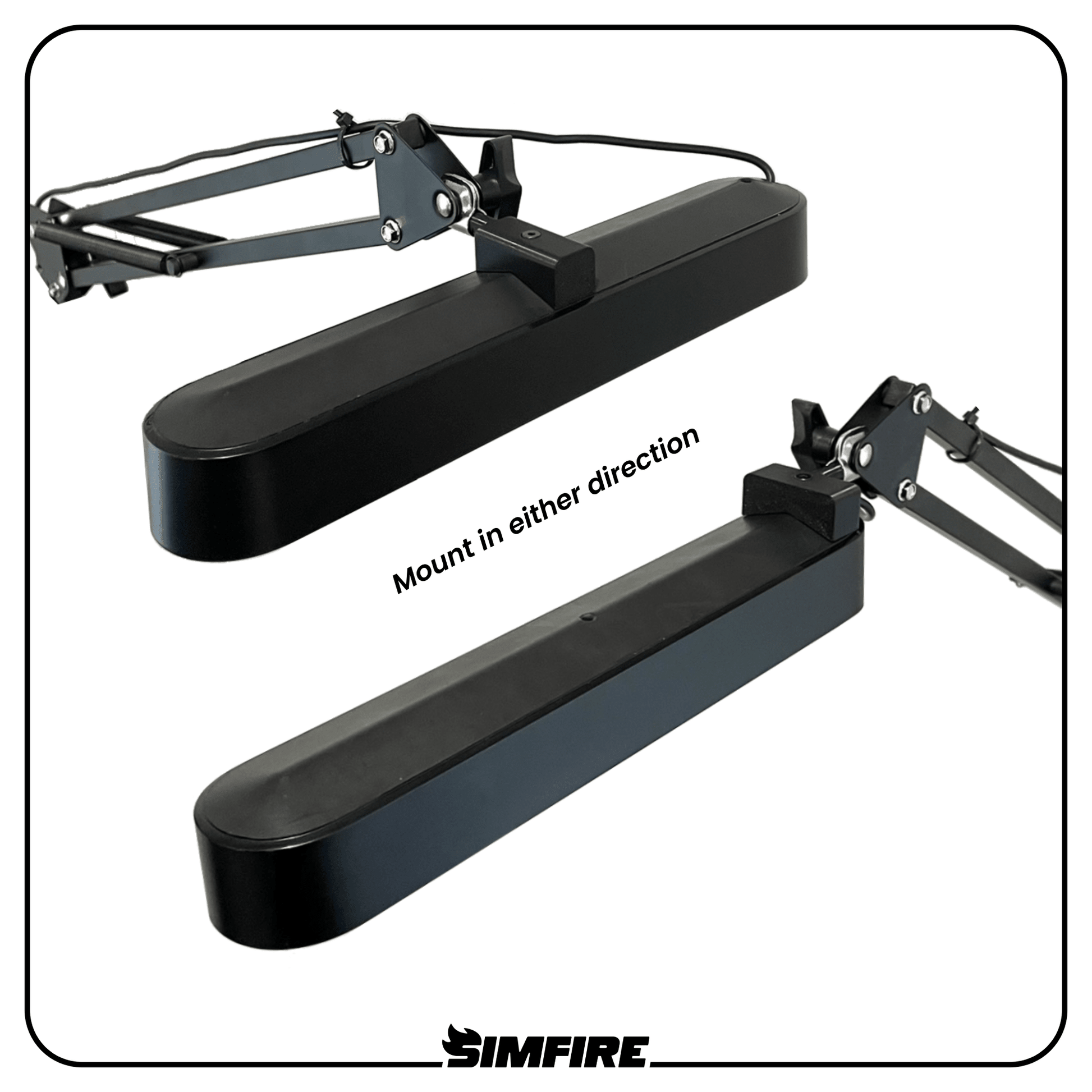 Philips Hue Play Light Sim Racing Adjustable Mount Arm directions