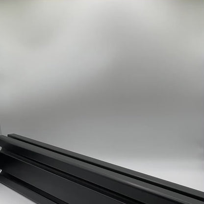 video demonstrating how to install sim racing cable management clips for aluminium profile rigs