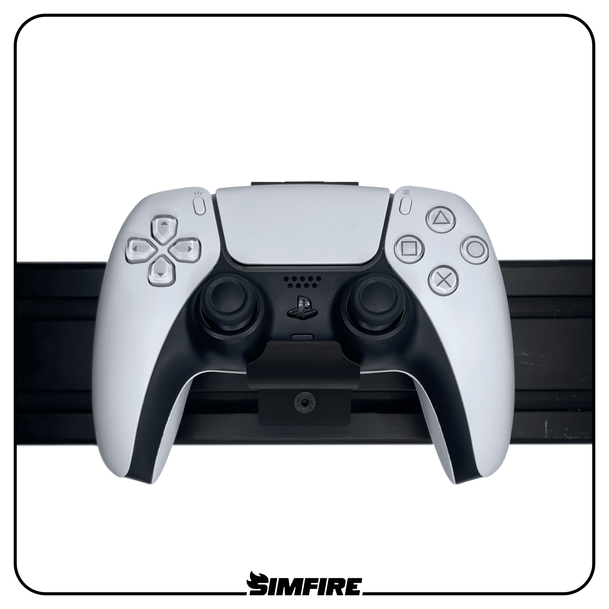 PlayStation 5 controller holder for sim racing cockpit