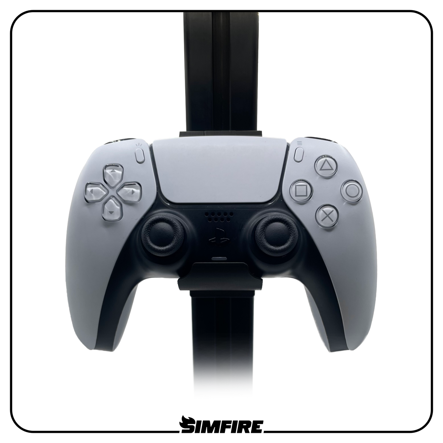 PS5 controller holder mount for aluminium extrusion sim racing rig accessory